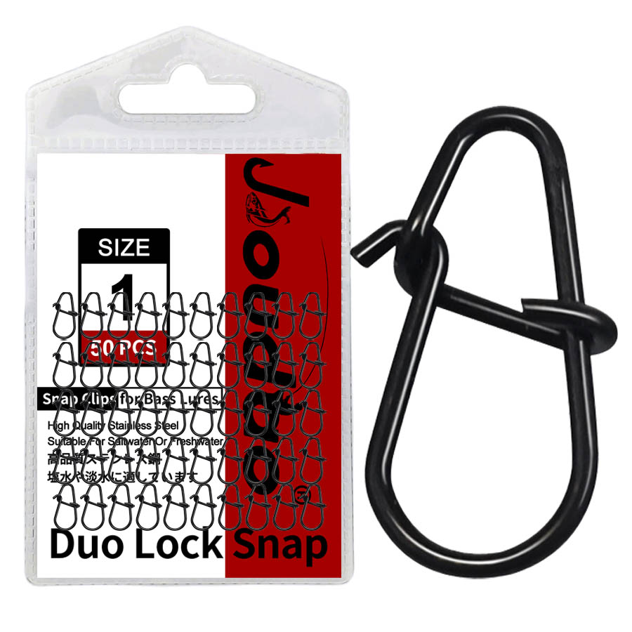 Fishing Hook Offset - 50Pcs Crankbait Snaps Stainless Steel Duo