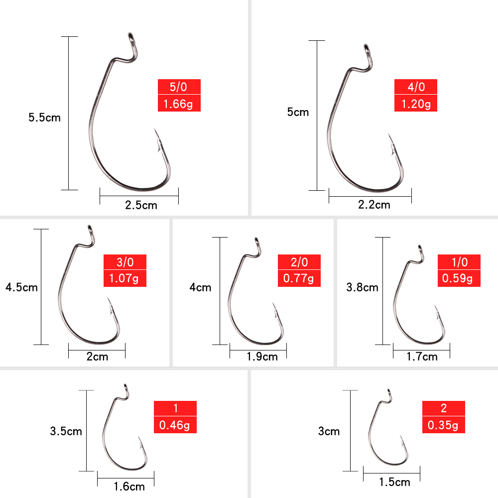 LUSHAZER 10pcs/lot Carbon Stee - Fishing Hook Barbless 评论和价格