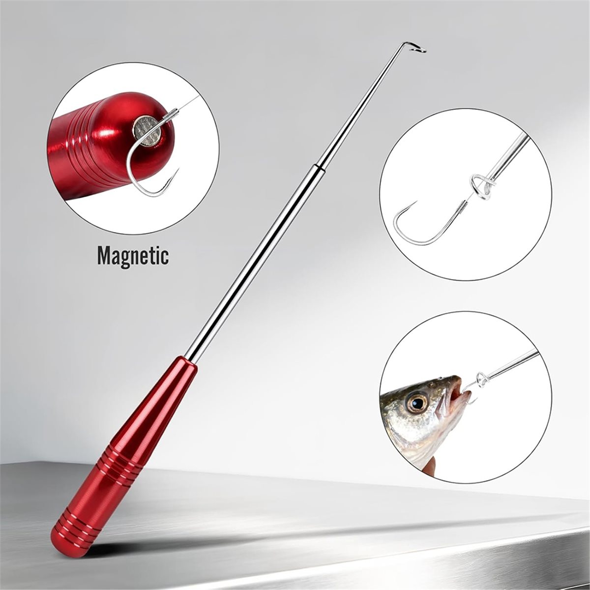 T34C Fish Hook Remover Tool &  - Fishing Hook Stainless Steel 评论和价格