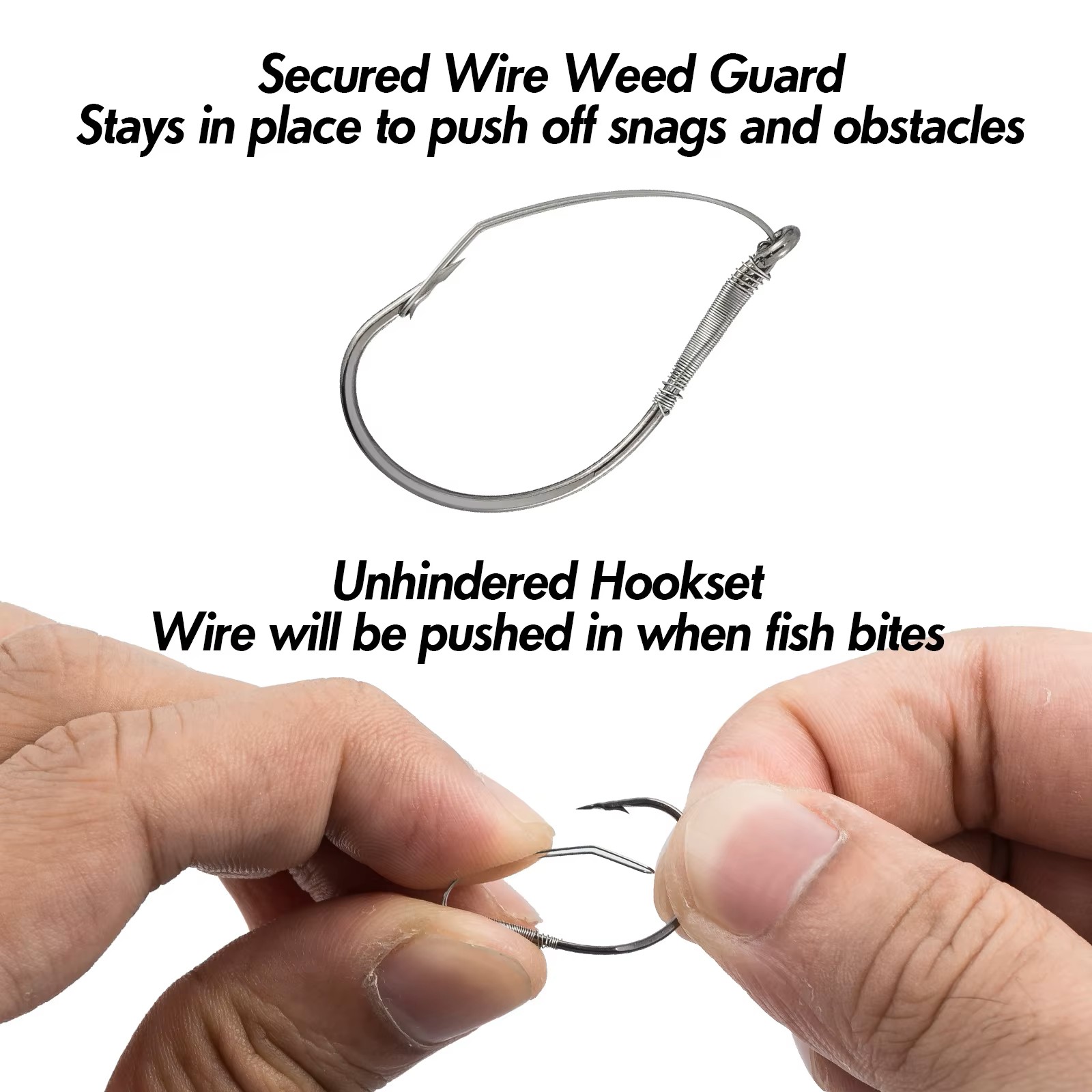 FishTrip Weedless Wacky Rig Ho - Fishing Hook Weedless 评论和价格