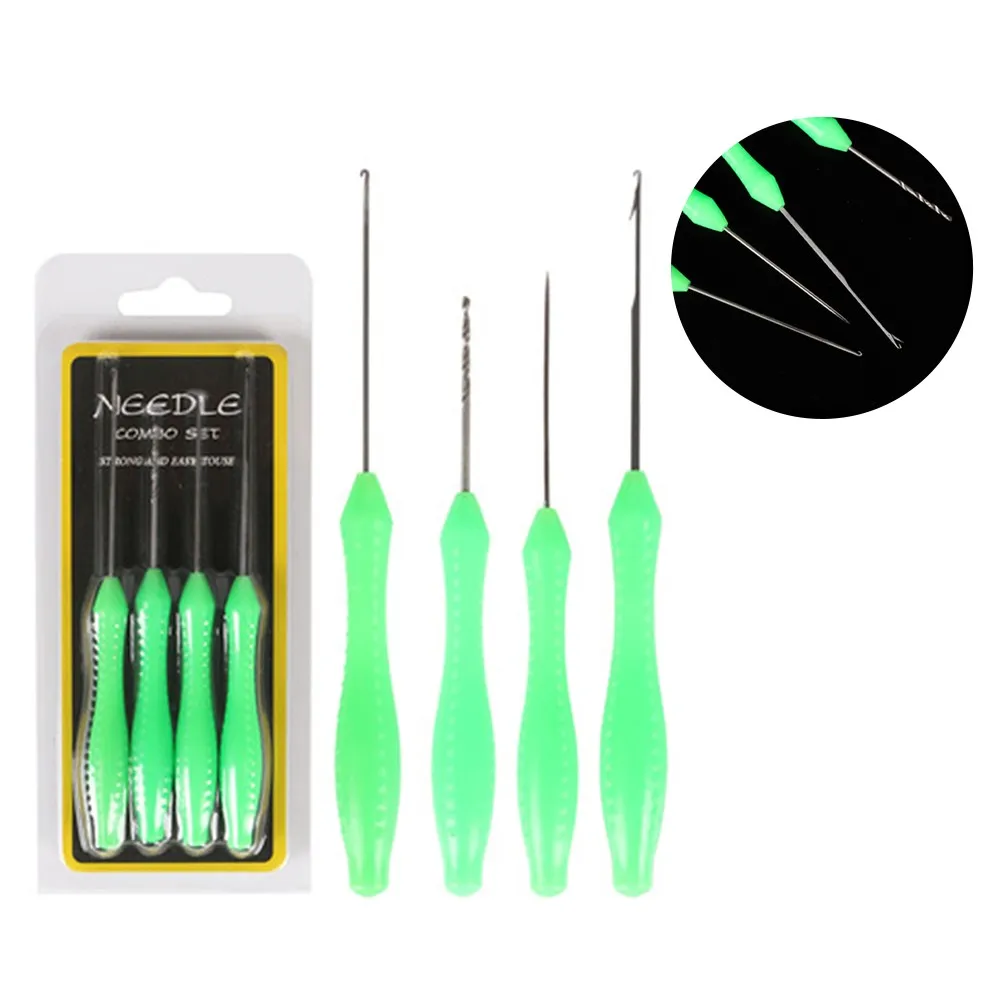 2/3/4Pcs Baiting Needle Set Ho - Fishing Hook Stainless Steel 评论和价格