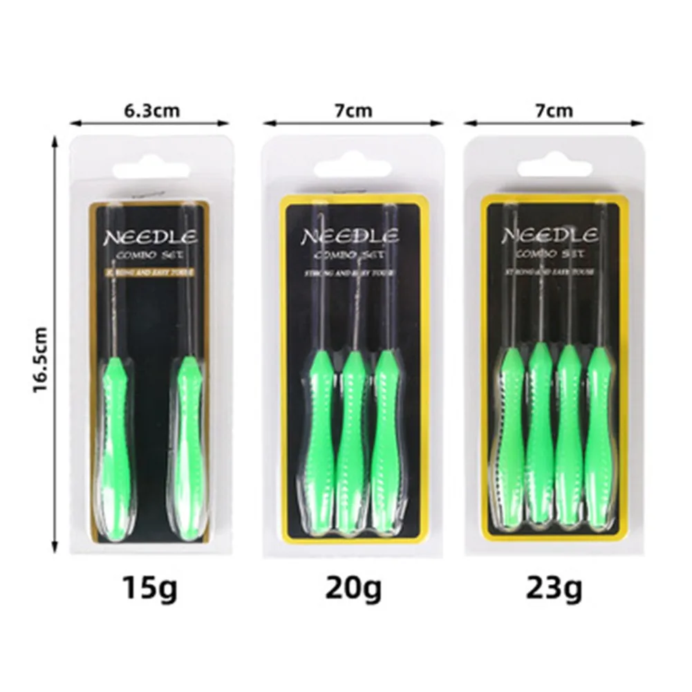 2/3/4Pcs Baiting Needle Set Ho - Fishing Hook Stainless Steel 评论和价格